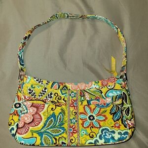 Vera Bradley Cassidy Shoulder Bag in "Provencal" Yellow